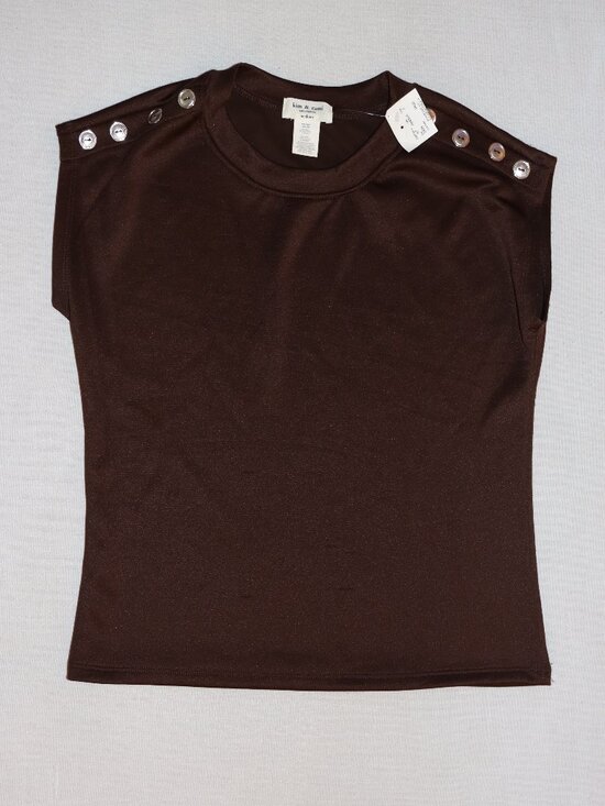 Kim & Cami Tops - Kim & Cami Brown Top M